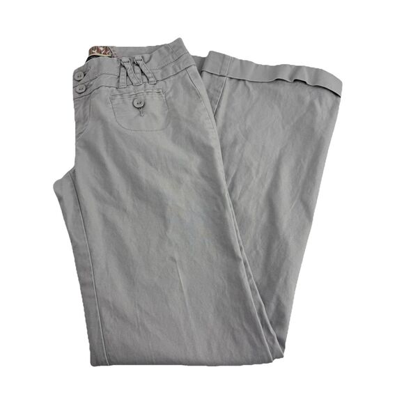 Daughters of the Liberation Anthropologie Wide Leg Cotton Pants Size 4 Anthro - Picture 1 of 6